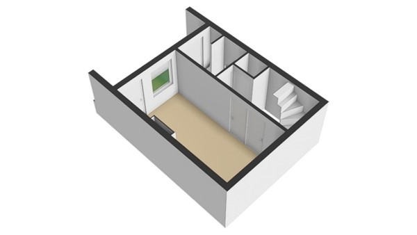 Floorplan - Mathenesserdijk 274B01, 3026 GN Rotterdam